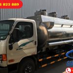 Xe chở xăng dầu 9 khối Hyundai 110S Thành Công